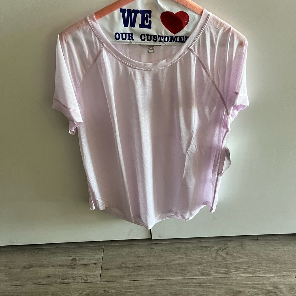 Pink athleta tee
